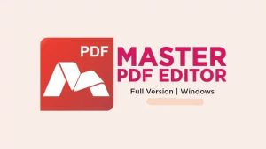 Master Pdf Editor 5.9.10 Crack + Latest Registry Key